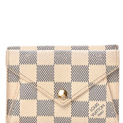 Louis Vuitton Damier Azur Compact Origami Wallet 8 of 12