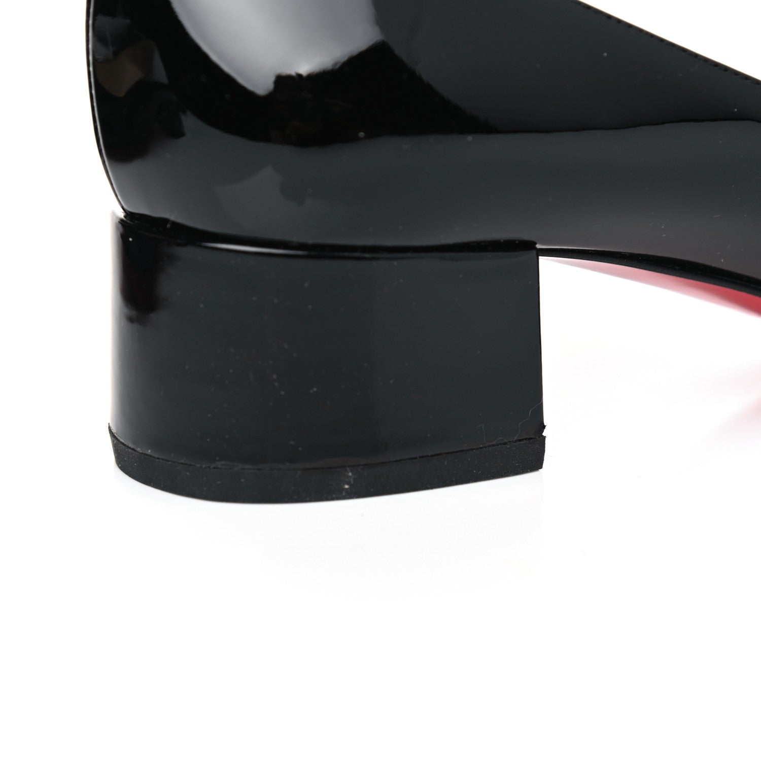 Christian Louboutin Patent Bow 55 Pumps 37 Black 6 of 6