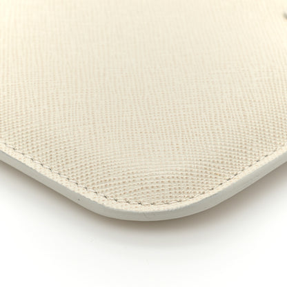 Prada Saffiano Travel iPad Sleeve Case Talco 9 of 16