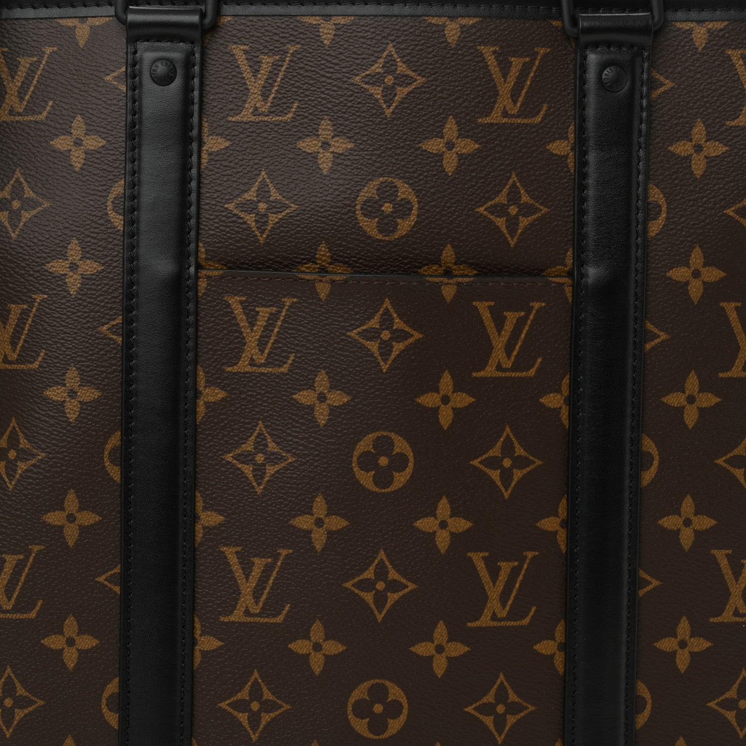 Louis Vuitton Monogram Macassar Weekend Tote PM 8 of 10