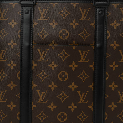 Louis Vuitton Monogram Macassar Weekend Tote PM 8 of 10