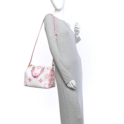 Louis Vuitton Monogram Giant By The Pool 2.0 Speedy Bandouliere 25 Rose 2 of 9