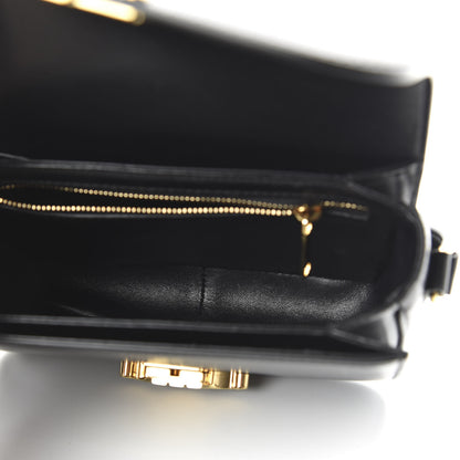 Celine Shiny Calfskin Small Triomphe Black 6 of 10