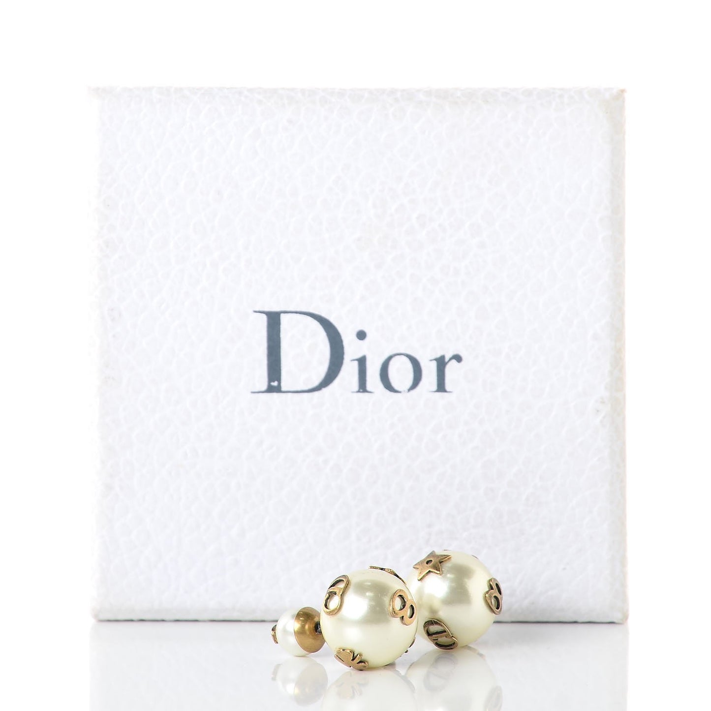 Mise En Dior Tribal Crystal Charm Earrings
