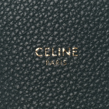 Celine Soft Grained Calfskin Small Belt Cabas Phantom Amazone 6 of 11
