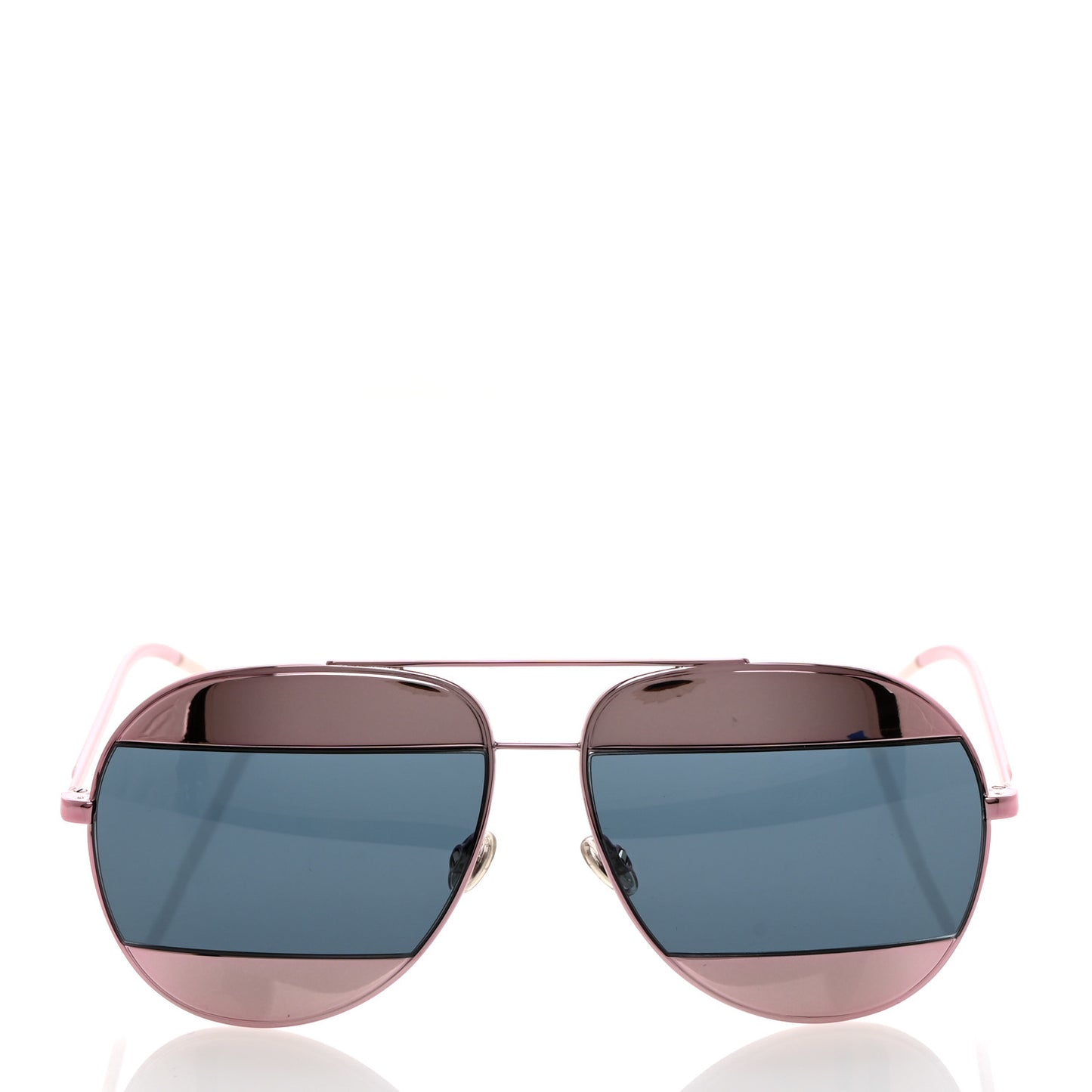 Metal Split 1 Aviator Sunglasses Purple