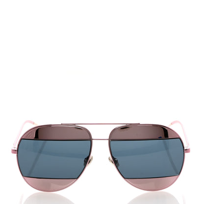 Christian Dior Metal Split 1 Aviator Sunglasses Purple 2 of 7