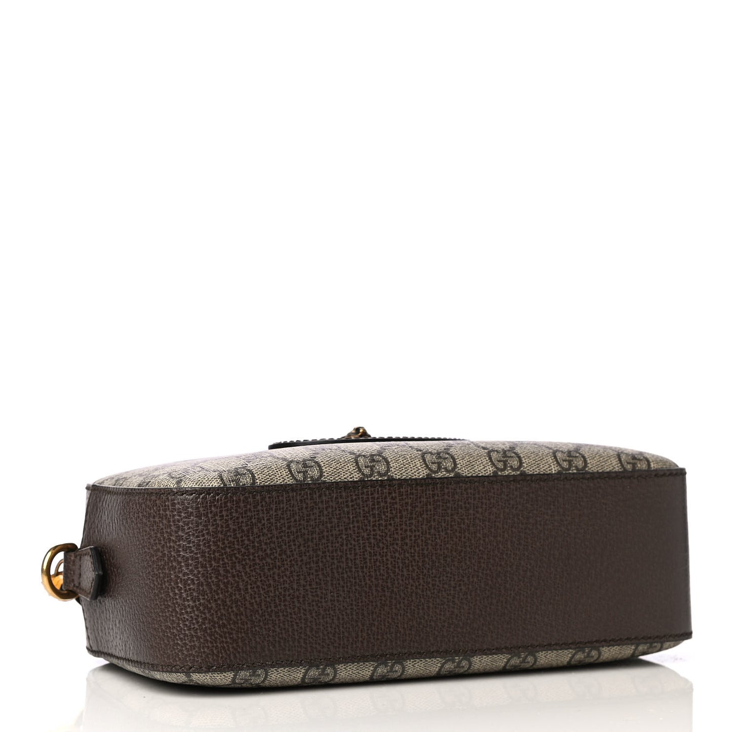 GG Supreme Monogram Web Neo Vintage Shoulder Bag Beige New Acero Crop