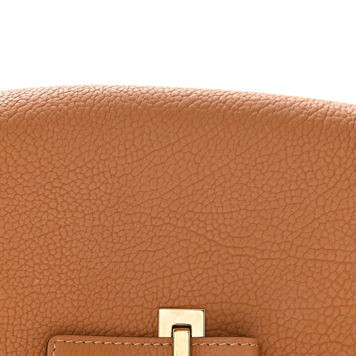 Crispy Calfskin Mini Le Mutin Saddle Belt Bag Vegetal