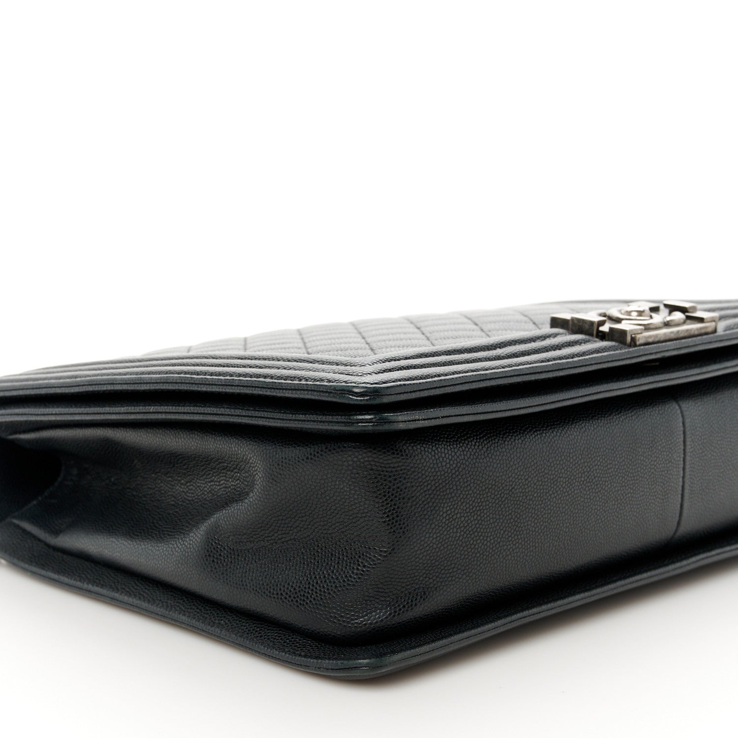 Chanel Caviar Quilted Large Boy Flap Black 9 of 10