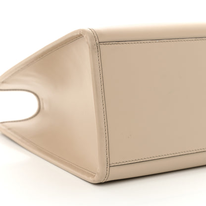 Fendi Vitello King Plexiglass Elaphe Python Print Logo Medium Fendi Sunshine Shopper Tote Tartufo Daisy Roccia 9 of 14