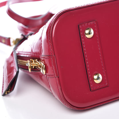 Louis Vuitton Vernis Alma BB Rose Indien 9 of 17