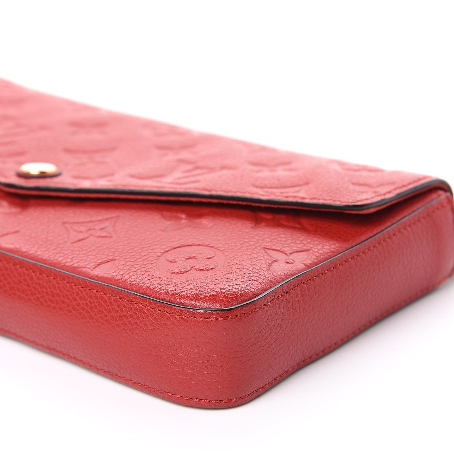 Empreinte Pochette Felicie Chain Wallet Cherry