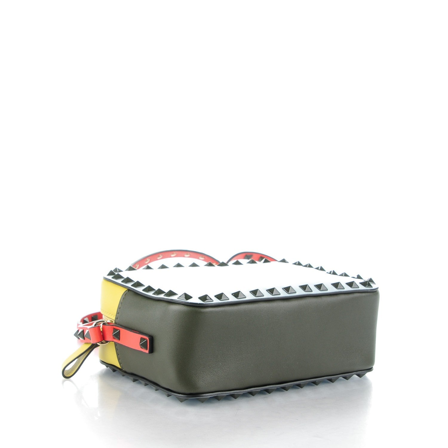 Valentino Garavani Calfskin Colorblock Rockstud Camera Crossbody Bag Multicolor 4 of 7