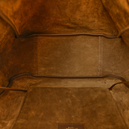 Saint Laurent Suede Bea Tote Golden Leaf 5 of 13