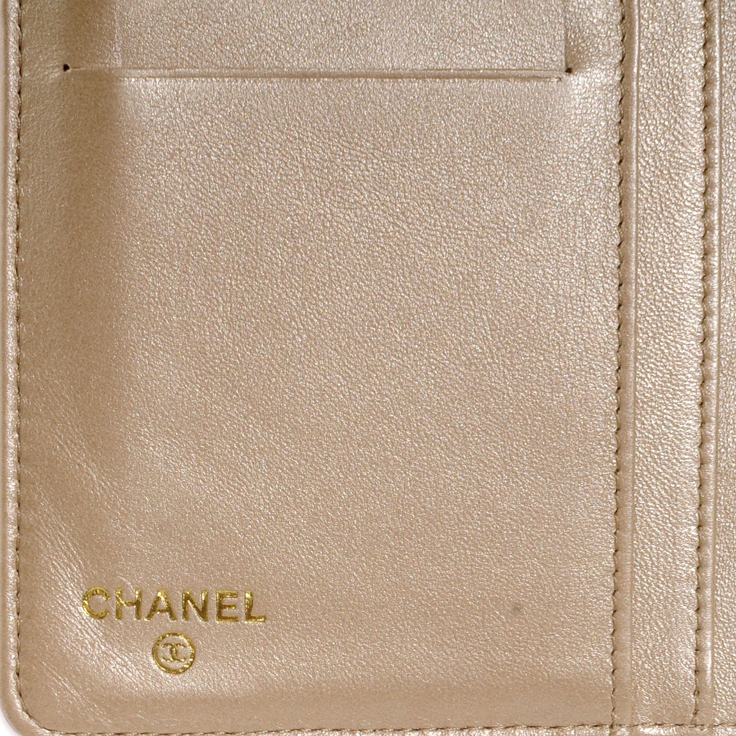 Leather Camellia Yen Wallet Fuchsia