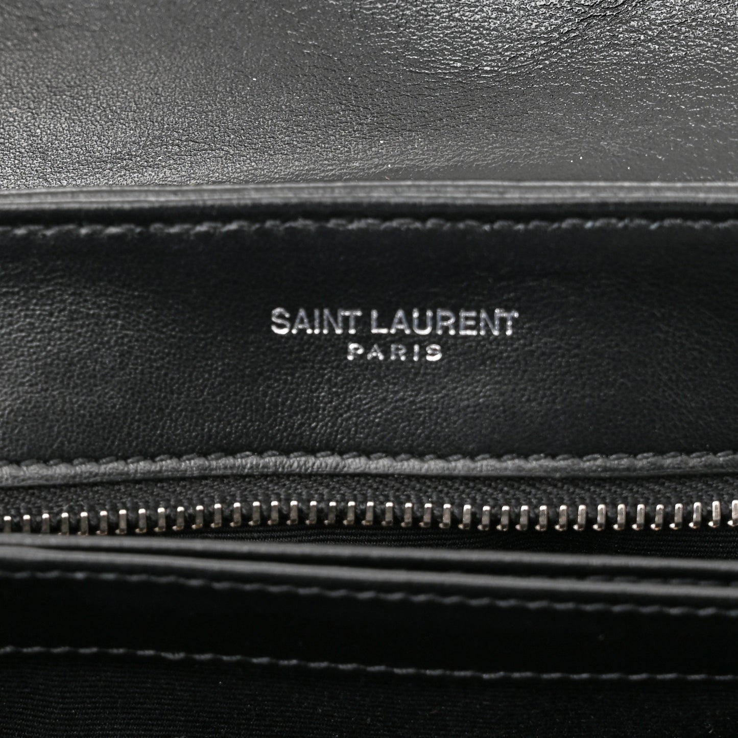 Calfskin Y Quilted Monogram Toy Loulou Crossbody Bag Black
