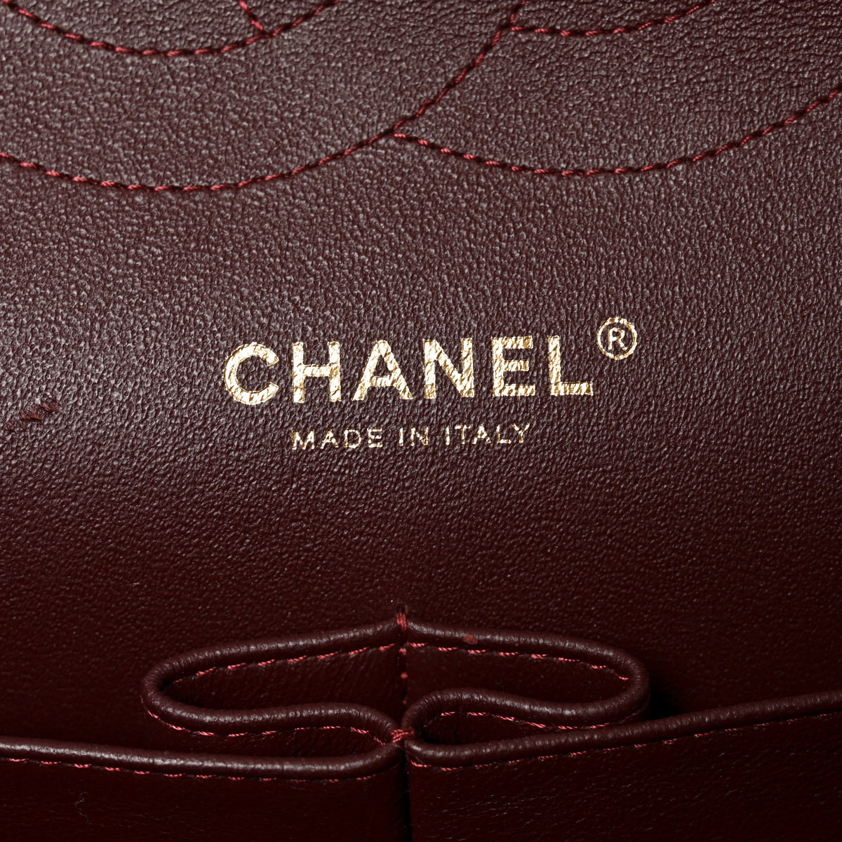 Lambskin Quilted Jumbo Double Flap Black