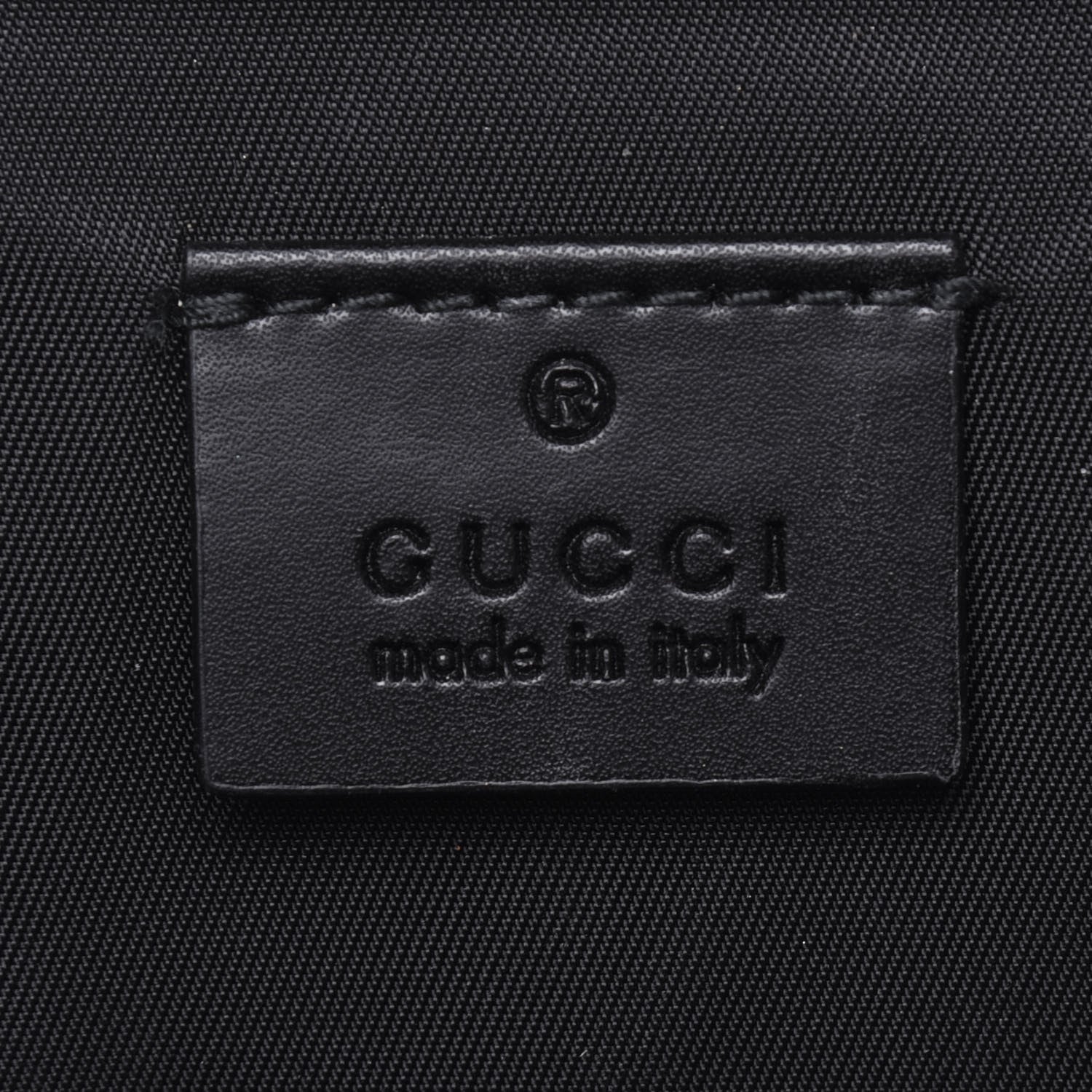 Gucci GG Supreme Monogram Web Belt Bag Black 7 of 15