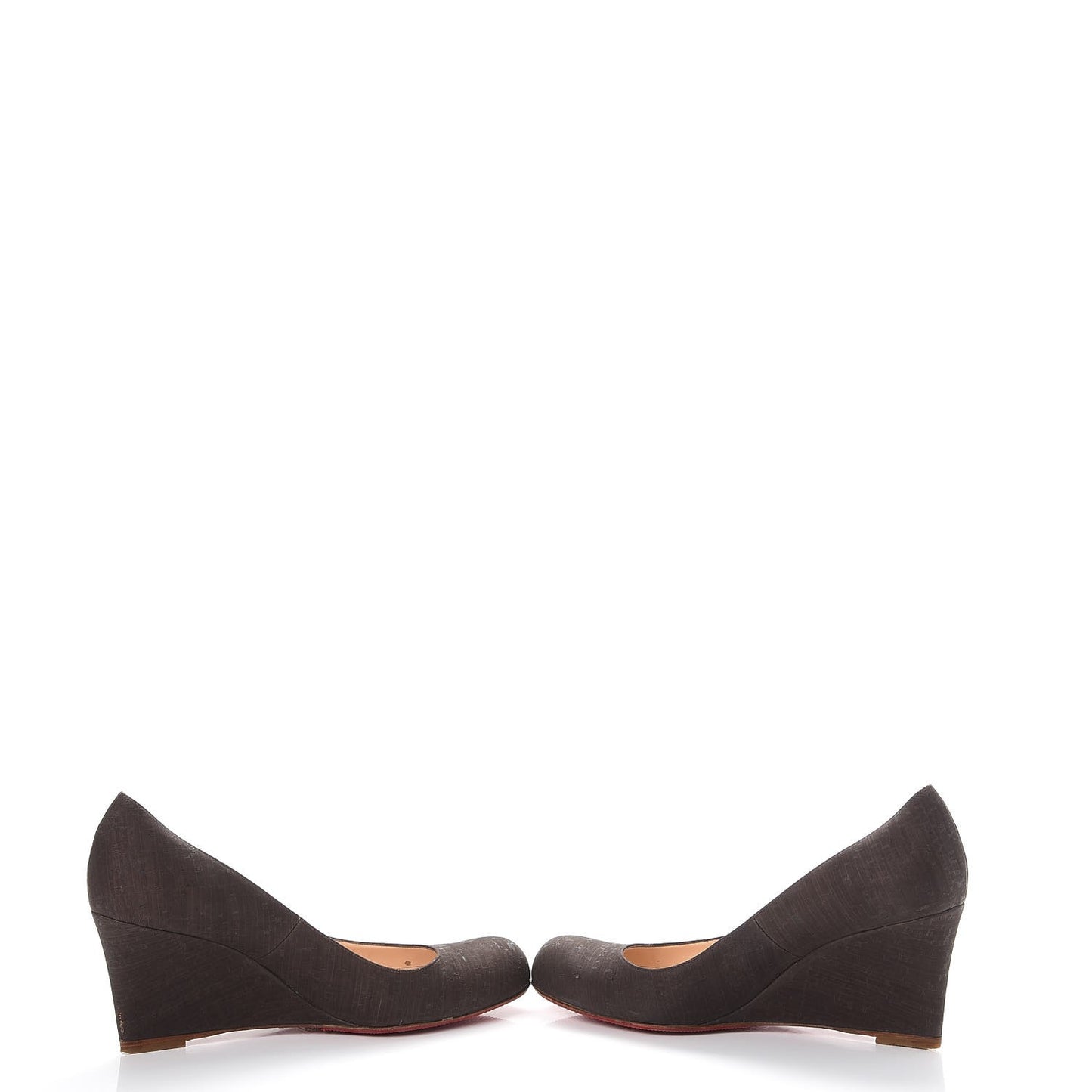Cork Miss Boxe Wedges 39.5 Brown