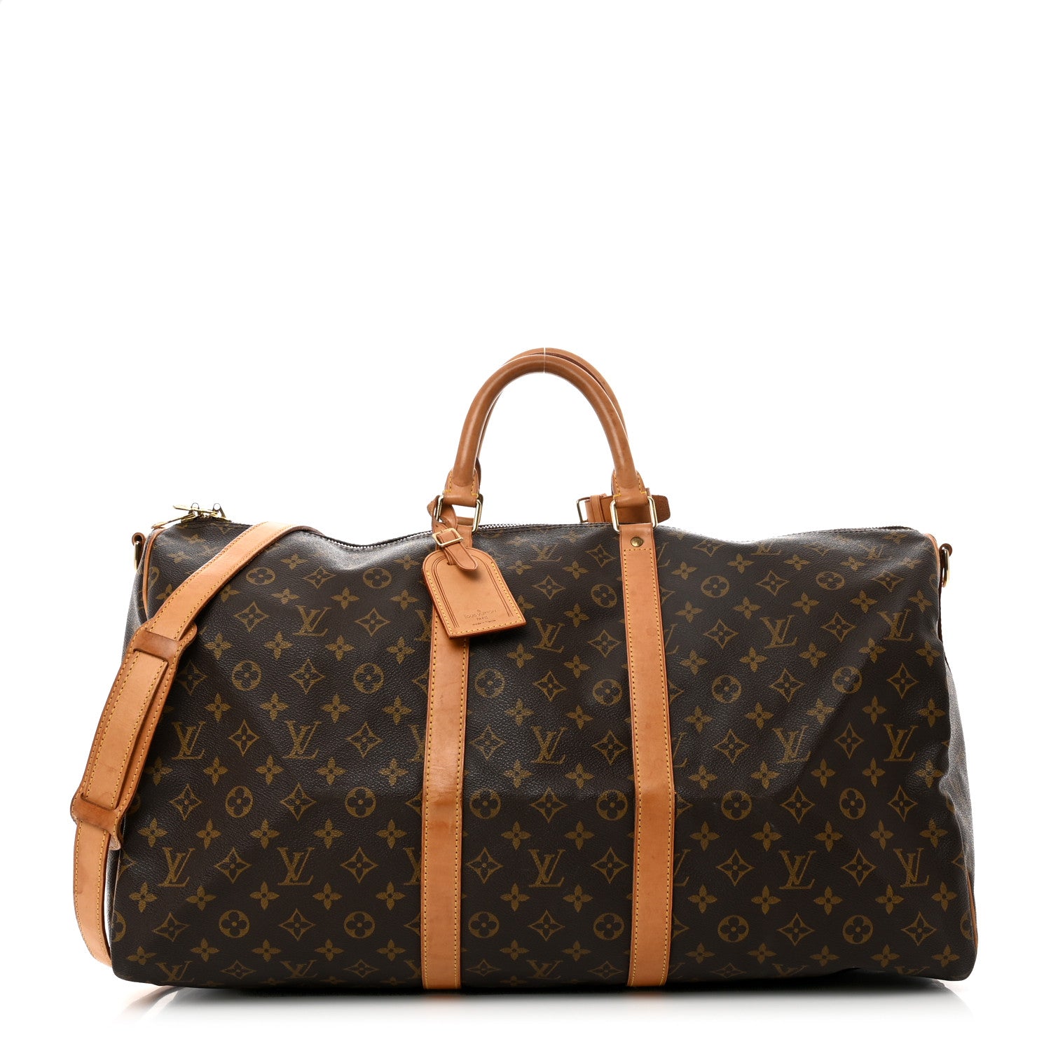 Louis Vuitton Monogram Keepall Bandouliere 55 1 of 14