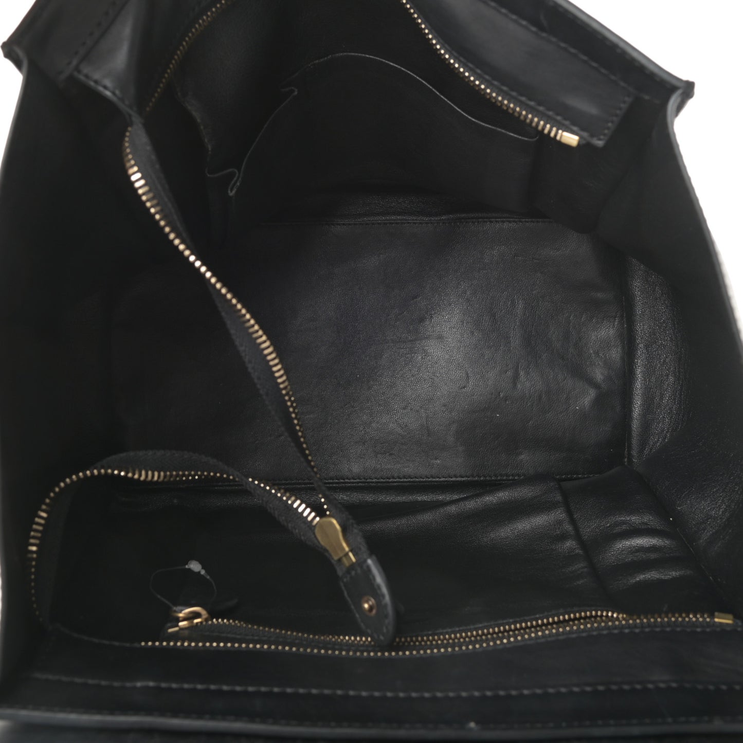 Smooth Calfskin Mini Luggage Black