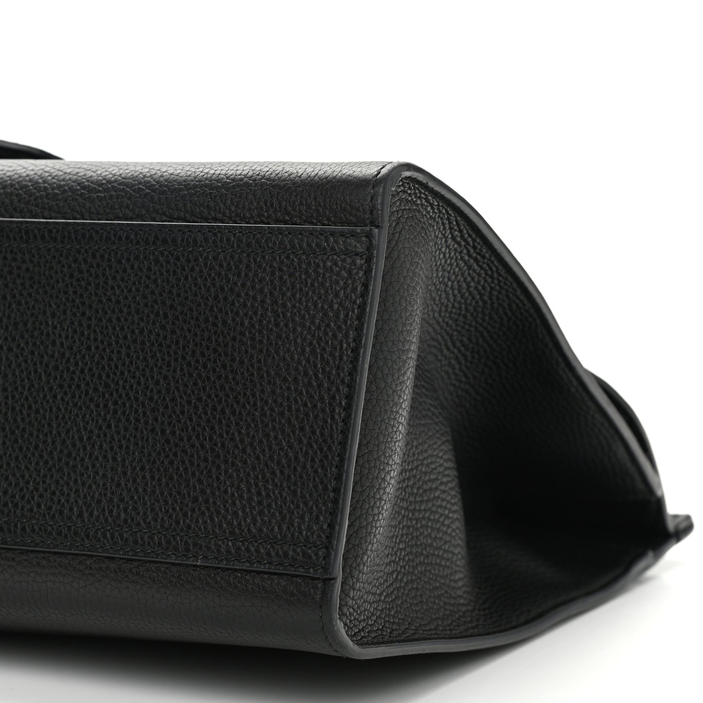 Calfskin Medium GG Marmont Top Handle Bag Black