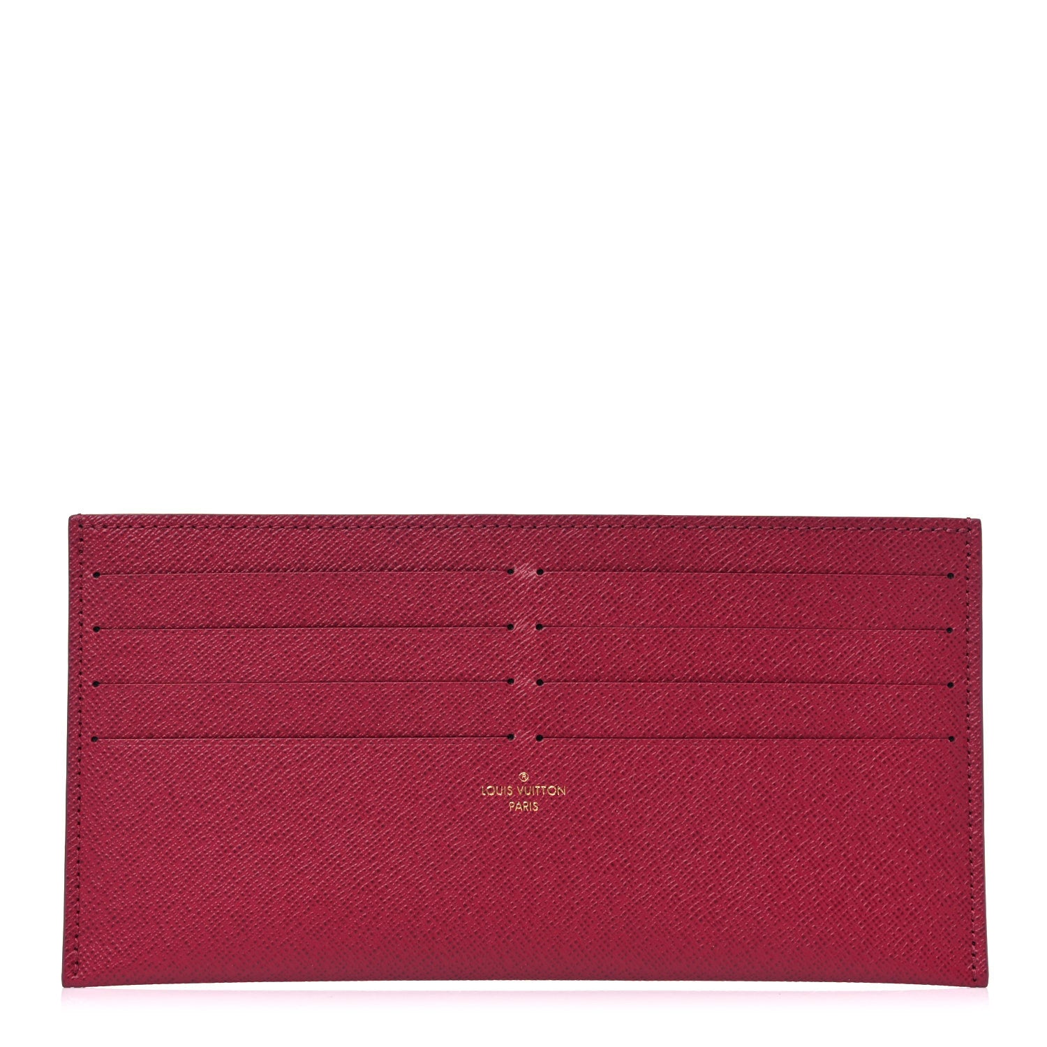Louis Vuitton Calfskin Felicie Card Holder Insert Fuchsia 1 of 6