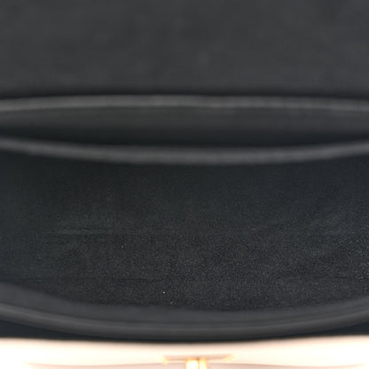 Louis Vuitton Grained Calfskin Lockme Tender Black 5 of 9