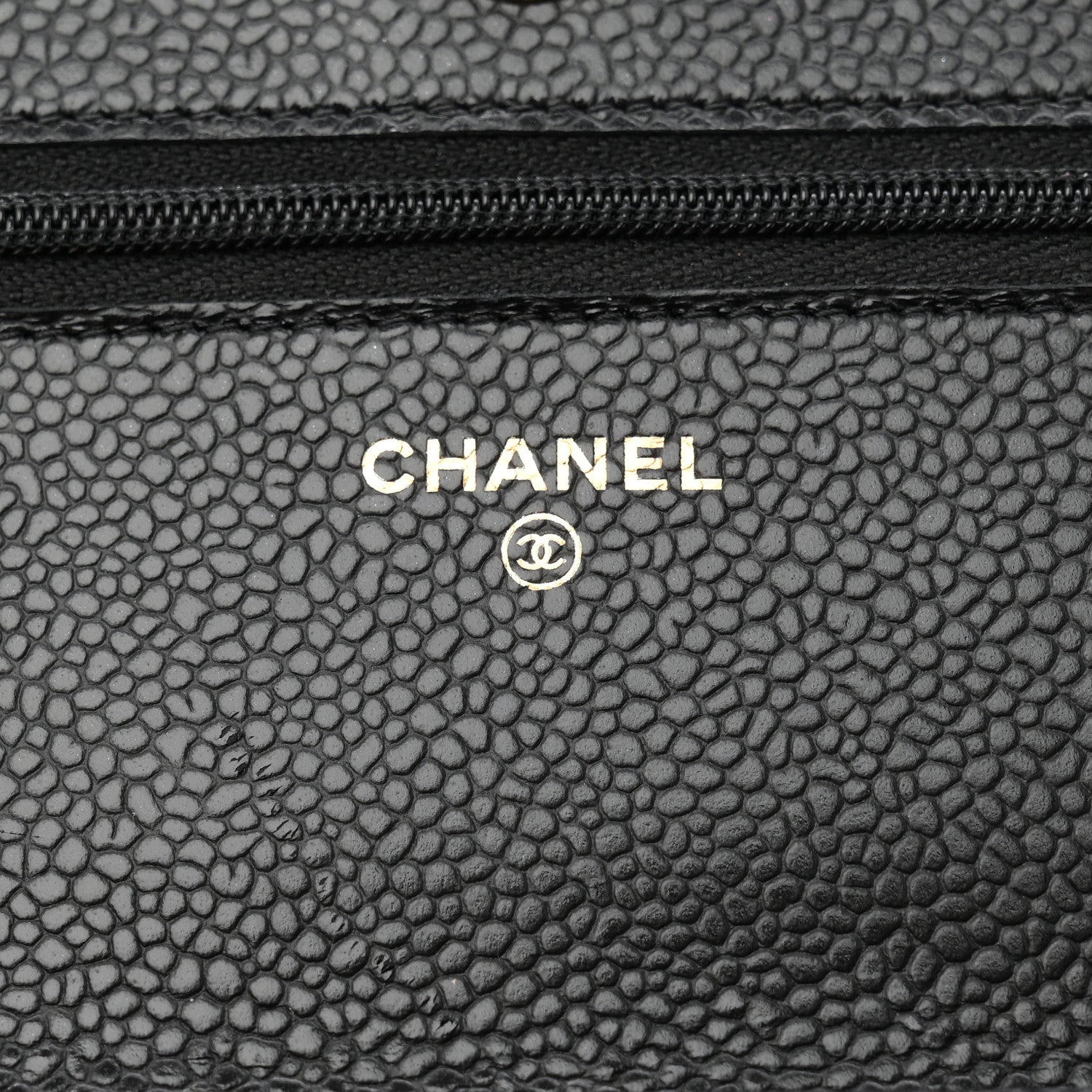 Chanel Caviar Quilted Wallet On Chain WOC Black 6 of 12