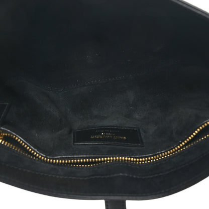 Saint Laurent Smooth Calfskin Le 5 A 7 Hobo Black 4 of 10