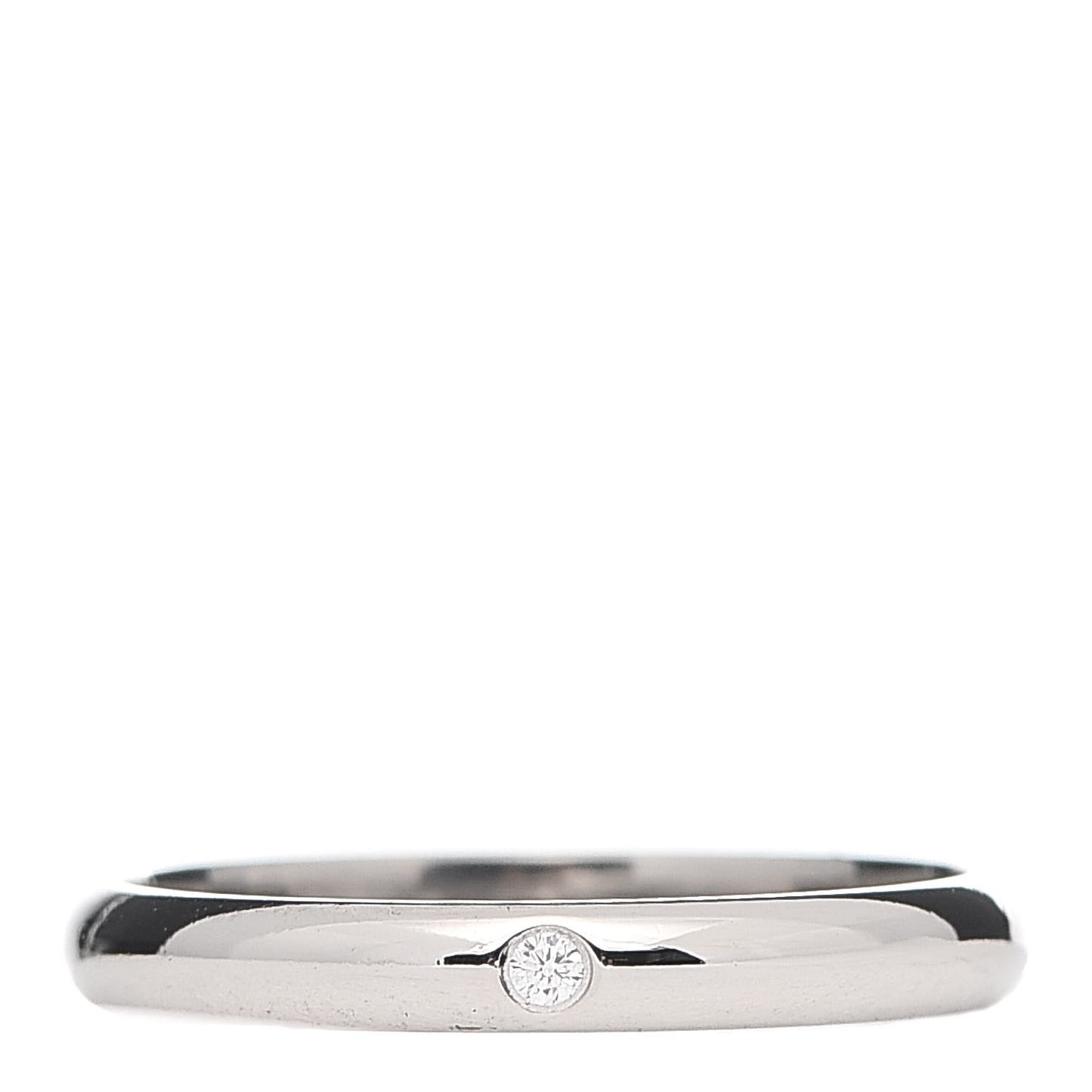 Platinum Diamond 2.6mm 1895 Wedding Band Ring 50 5.25