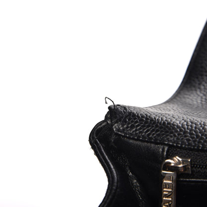 Chanel Caviar Quilted Jumbo Single Flap Black 8 of 11