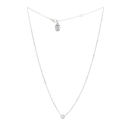 Cartier 18K Pink White Yellow Gold Diamond Trinity Pendant Necklace 8 of 10