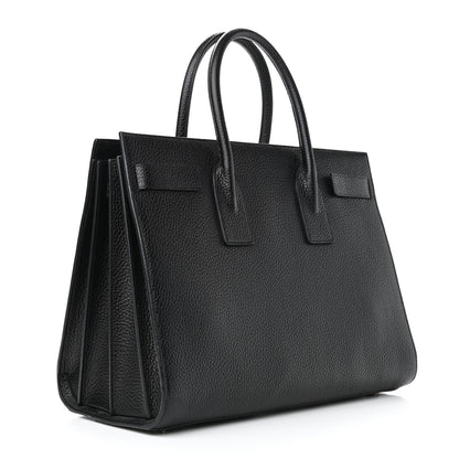 Saint Laurent Grained Calfskin Large Sac De Jour Carryall Black 2 of 7