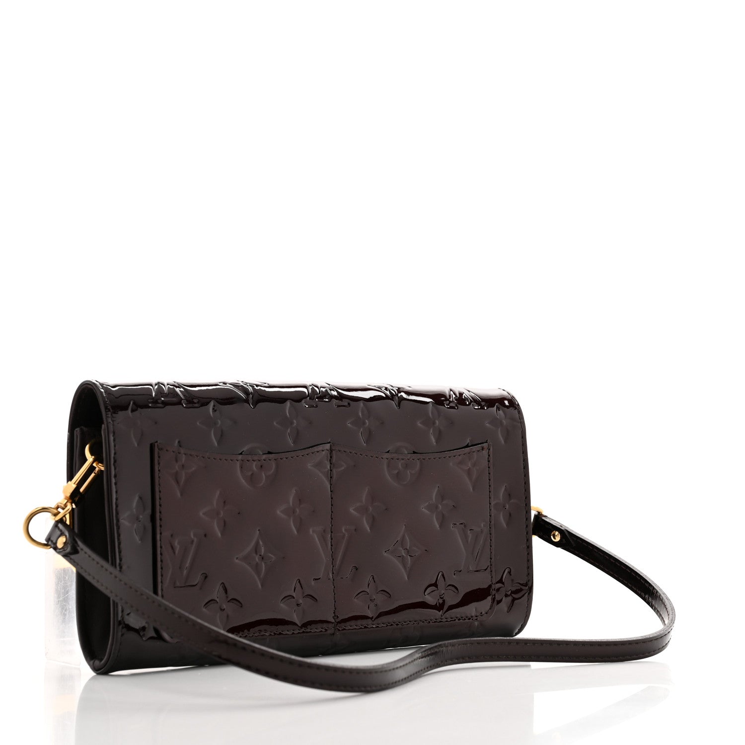Louis Vuitton Vernis Rossmore MM Amarante 3 of 12