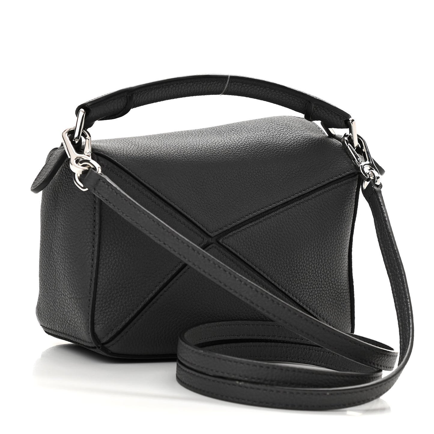 Calfskin Mini Puzzle Bag Anthracite