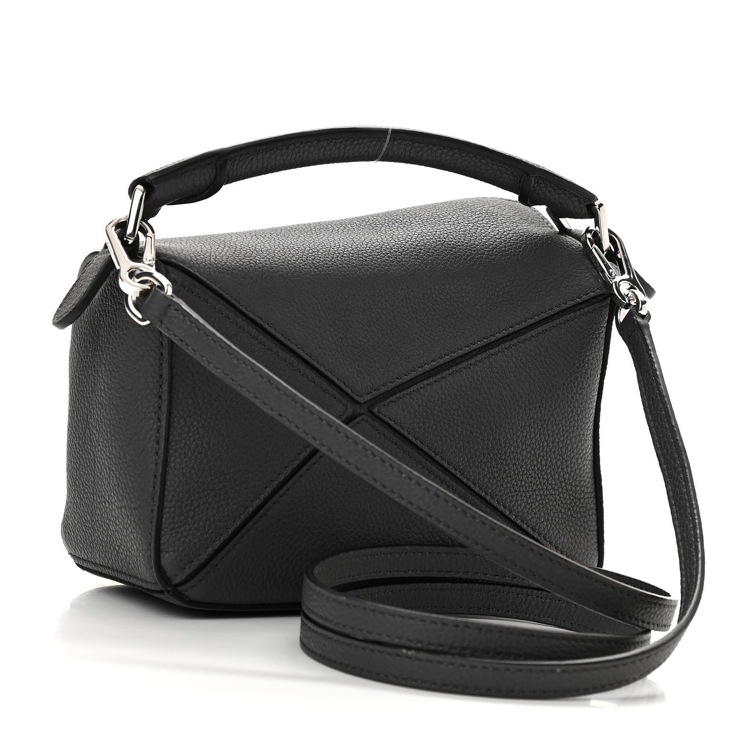Loewe Calfskin Mini Puzzle Bag Anthracite 2 of 10