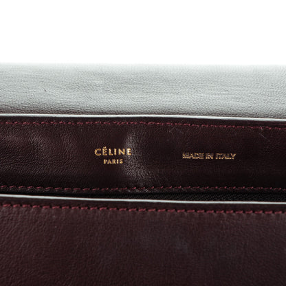 Celine Python Suede Medium Trapeze Khaki 6 of 10