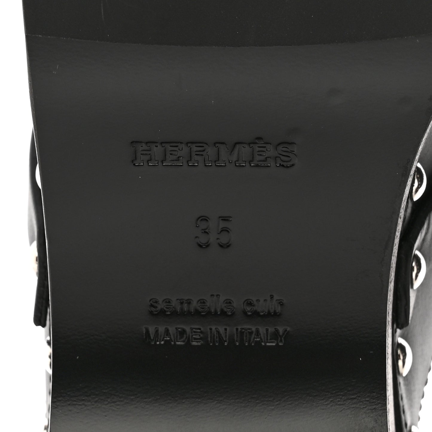 Calfskin Carlotta Mules 35 Black