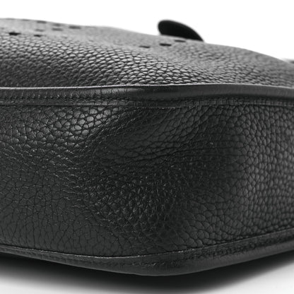 Hermes Taurillon Clemence Evelyne PM Black 8 of 8