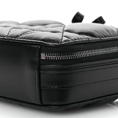 Christian Dior Calfskin Macrocannage Caro Box Bag Black 11 of 13