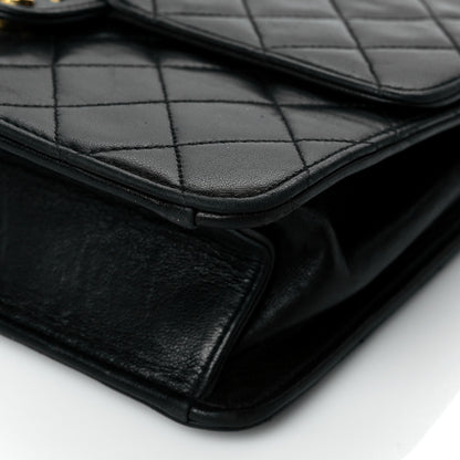 Chanel Lambskin Quilted Small Single Flap Black 9 of 11