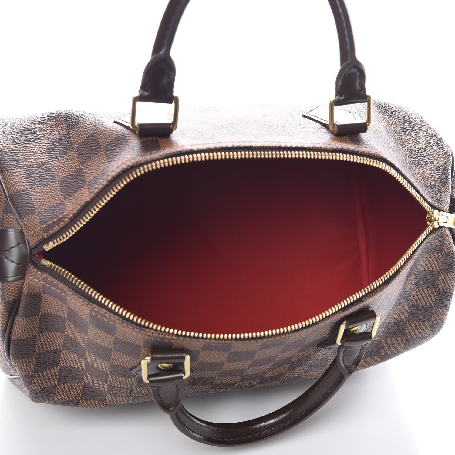 Louis Vuitton Damier Ebene Speedy 30 5 of 8