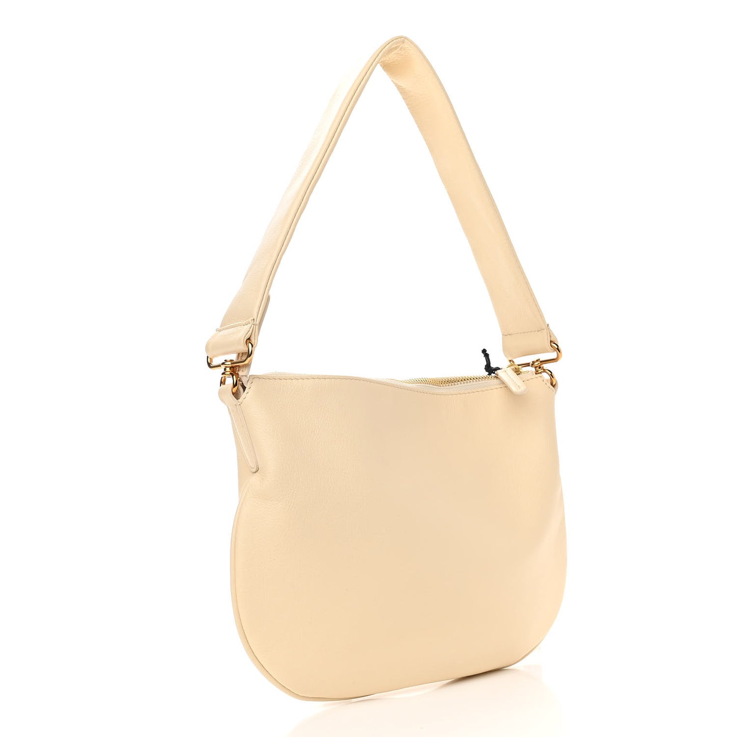 Calfskin Mini Swing Shoulder Bag Crema