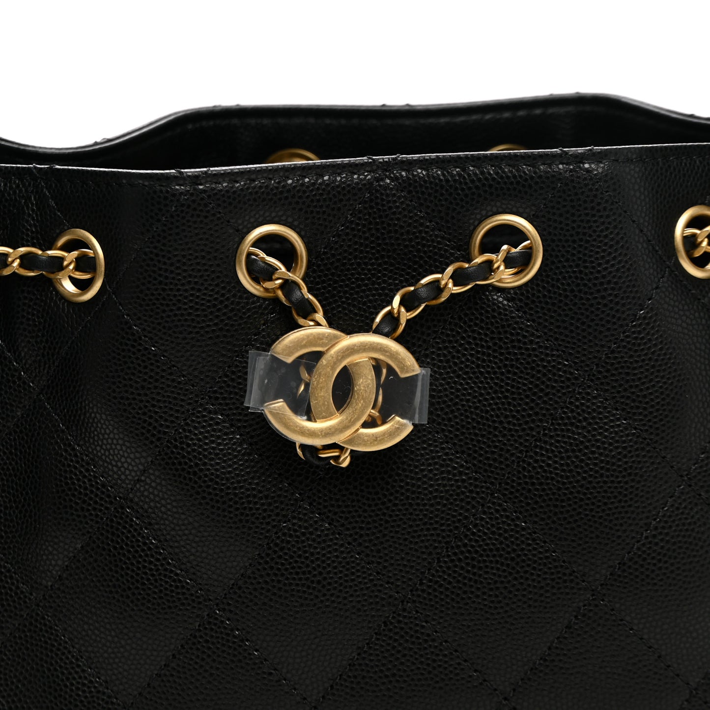 Caviar Quilted Mini Chanel 25 Handbag Black