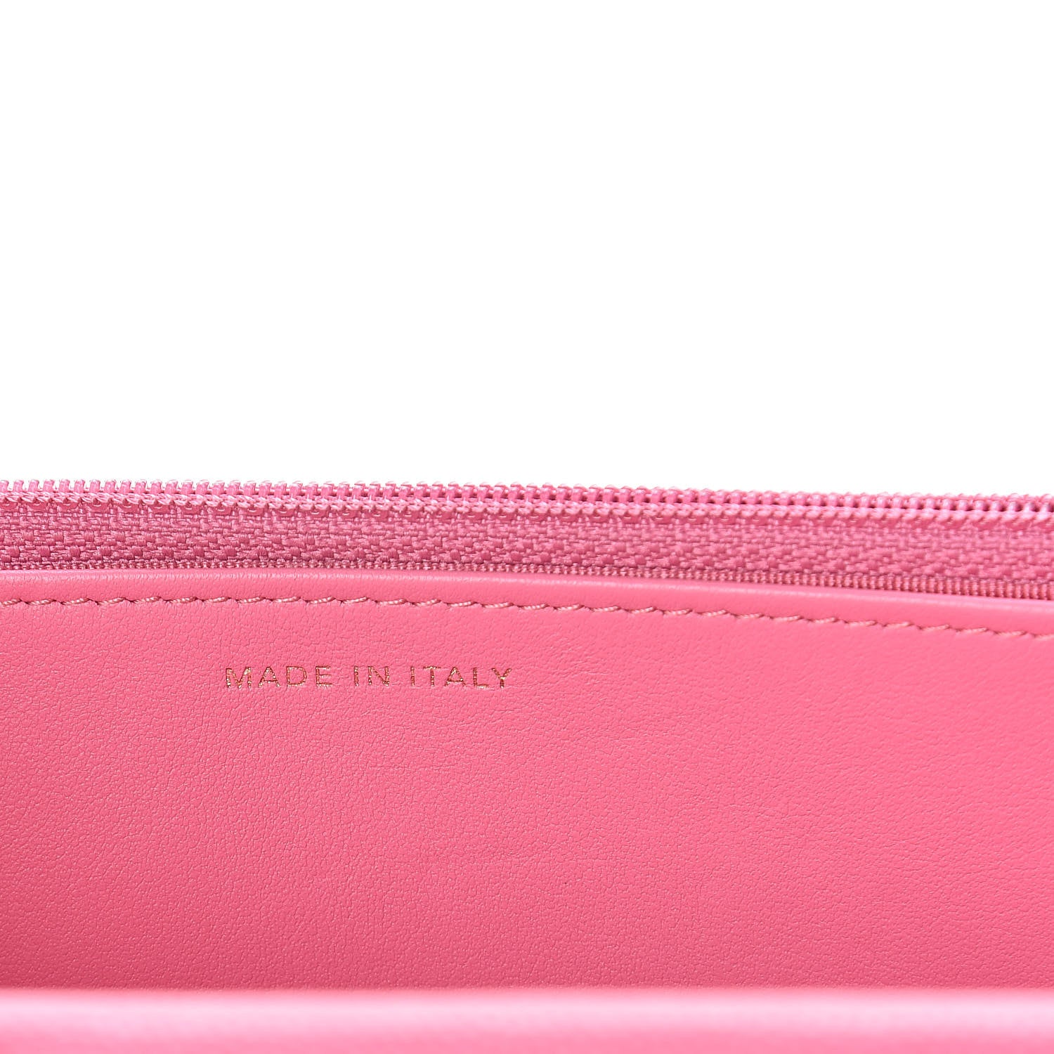 Chanel Caviar Quilted Wallet on Chain WOC Pink 7 of 11
