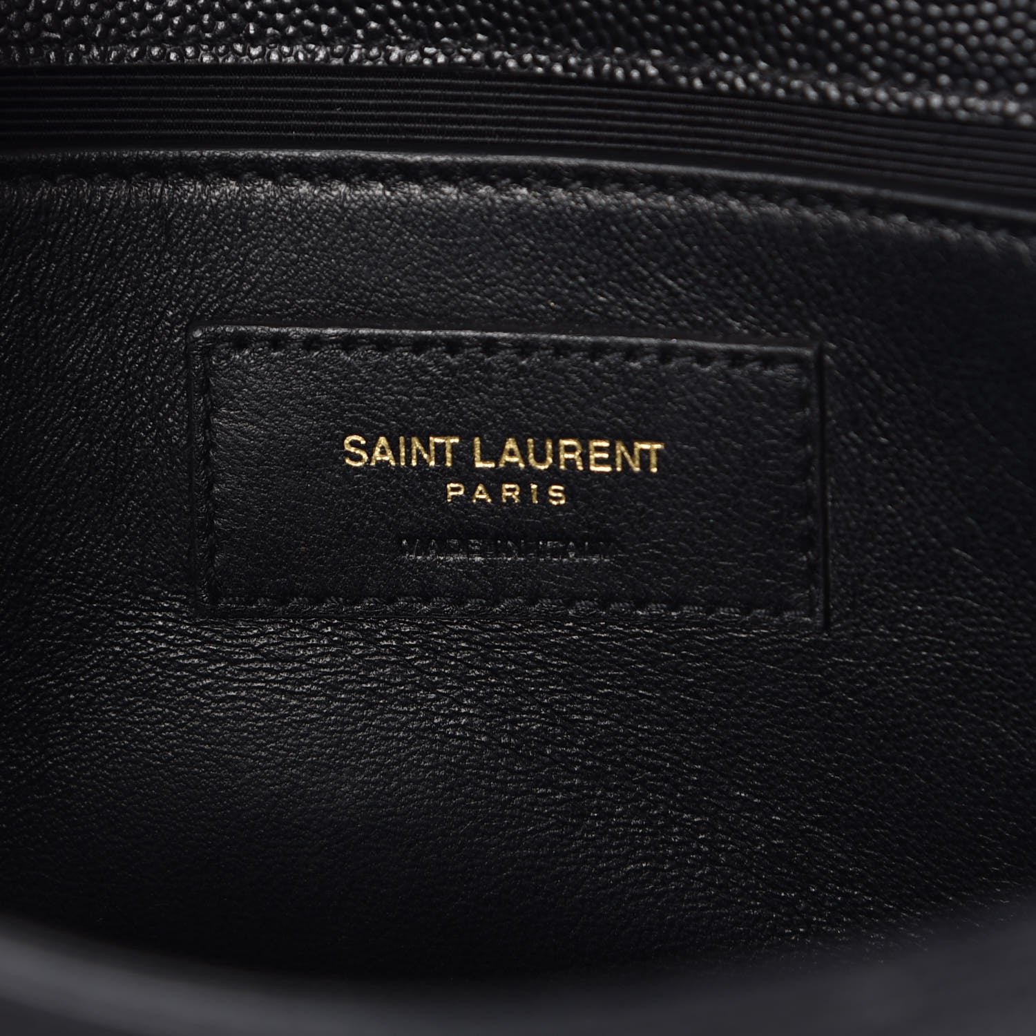 Saint Laurent Grain De Poudre Small Monogram Kate Satchel Black 6 of 8