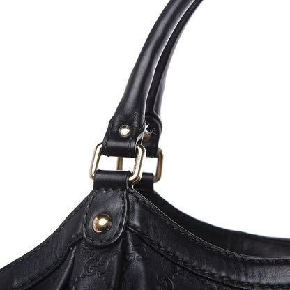 Gucci Guccissima Large Sukey Tote Black 16 of 20