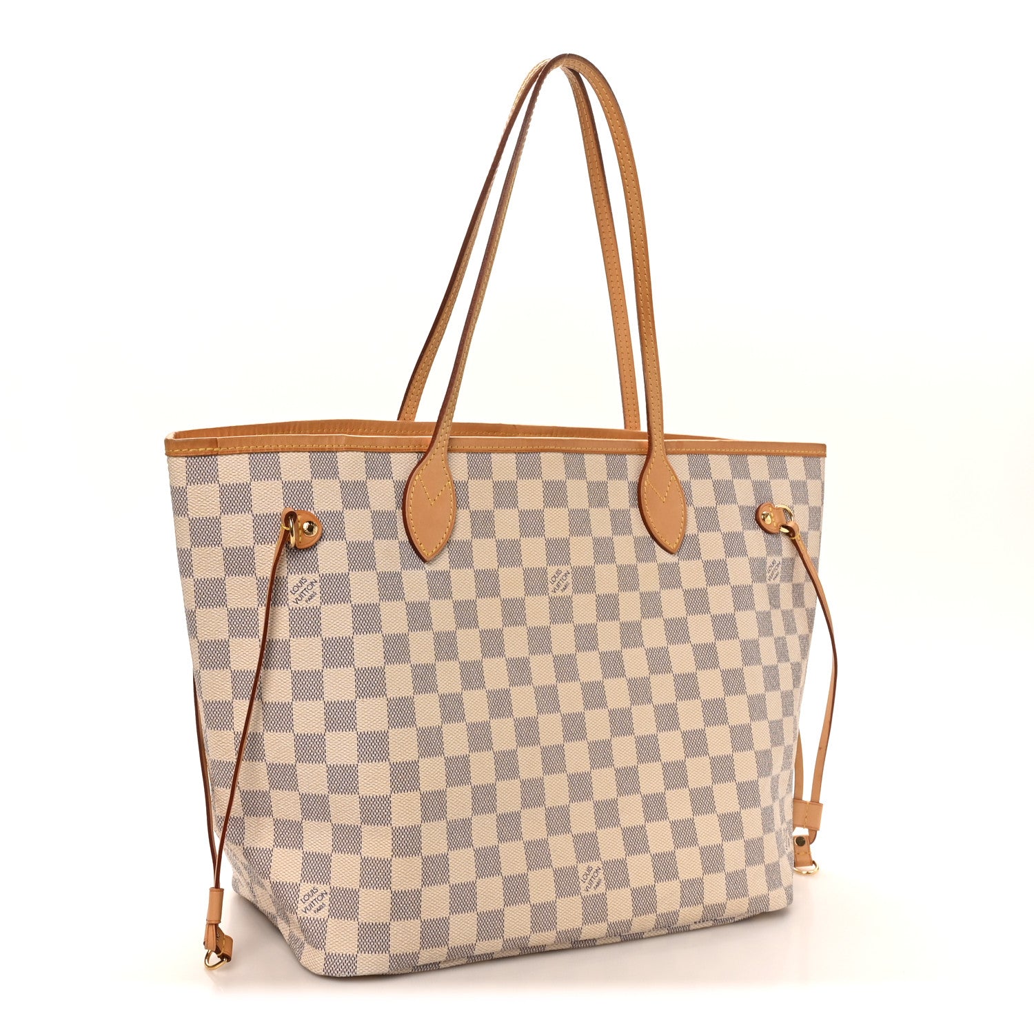 Louis Vuitton Damier Azur Neverfull MM 3 of 10